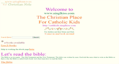 Desktop Screenshot of cathkids.ainglkiss.com