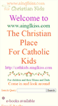 Mobile Screenshot of cathkids.ainglkiss.com